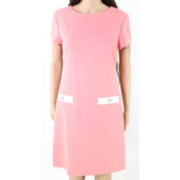 Tommy Hilfiger Faux Pocket Shift Dress sz.10 - Picture 3 of 4